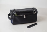 Rip-Stop Black Toiletry Bag