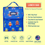 Robots Lunch Bag