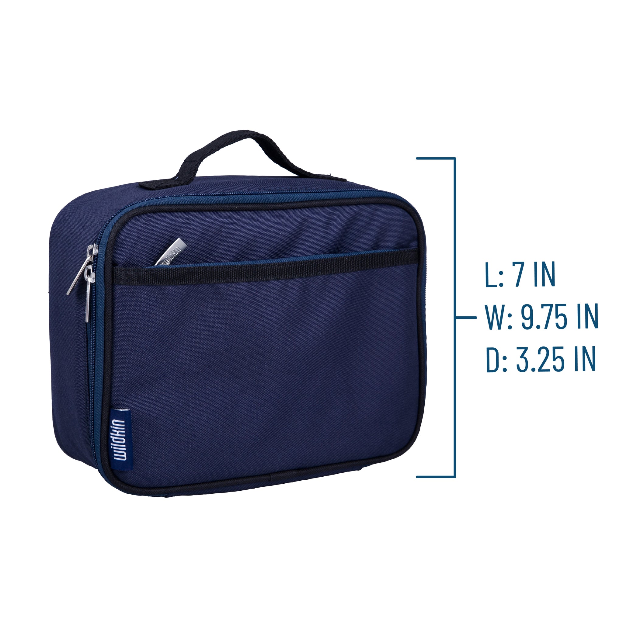 Wildkin Double Decker Lunch Bag - Whale Blue