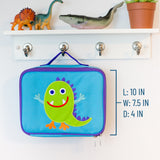 Monsters Embroidered Lunch Box