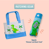 Dinosaur Land Beach Tote