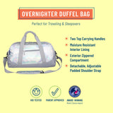 Holographic Overnighter Duffel Bag