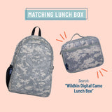 Digital Camo 15 Inch Backpack