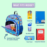 Trains, Planes & Trucks 12 Inch Backpack