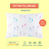 Unicorn 100% Cotton Pillowcase - Standard