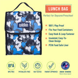 Blue Camo Lunch Bag