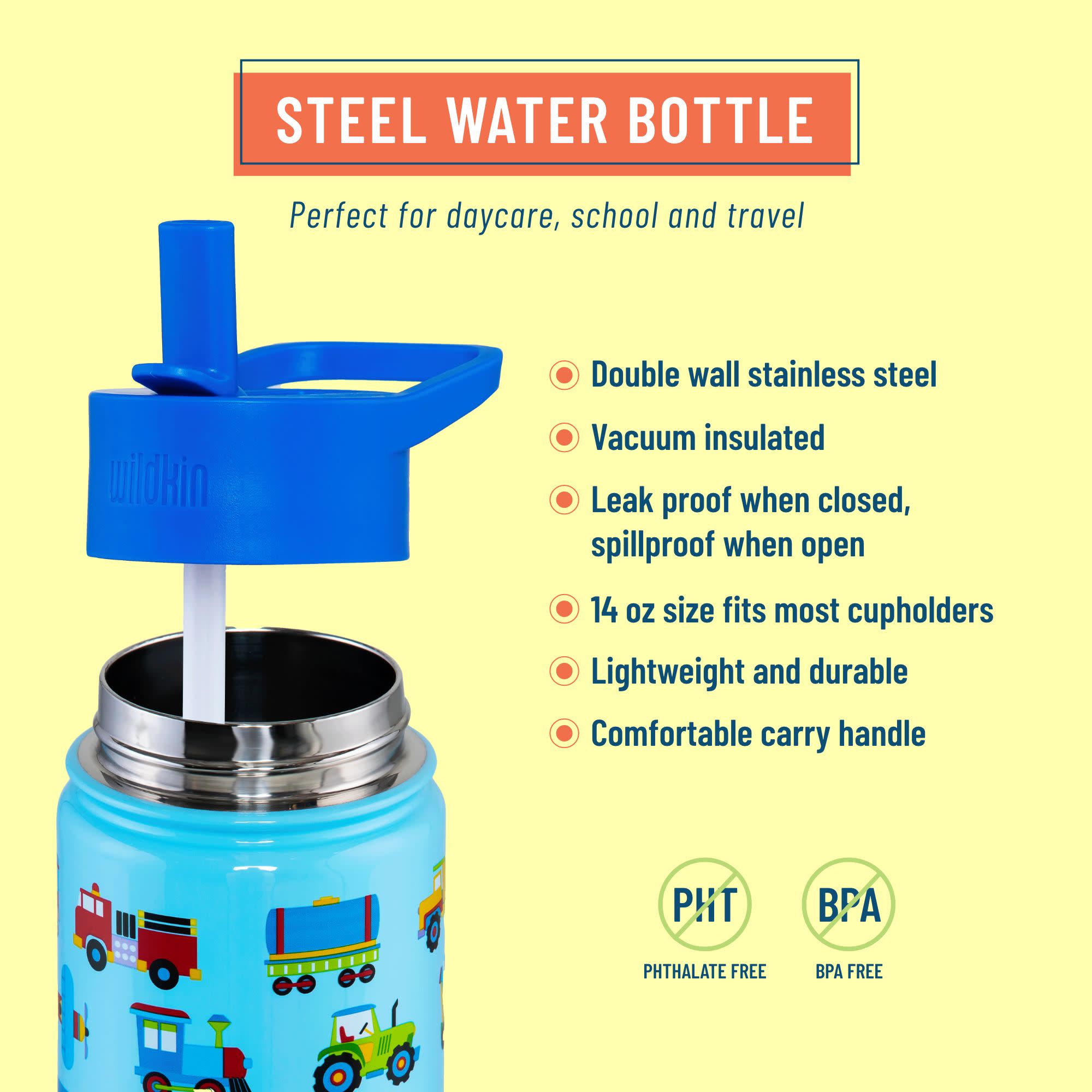 Rezvani Stainless Steel Water Bottle — Rezvani
