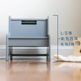 Two Step Stool - Gray