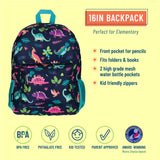 Darling Dinosaurs 16 Inch Backpack