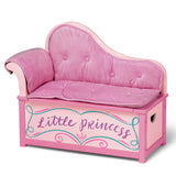 Princess Chaise Lounge w/ Storage - Pink