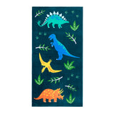 Jurassic Dinosaurs 100% Cotton Beach Towel