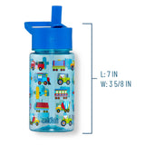 Trains, Planes & Trucks 16 oz Tritan Water Bottle