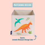 Jurassic Dinosaurs Microfiber Fitted Crib Sheet