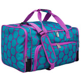 Big Dot Aqua Weekender Duffel Bag