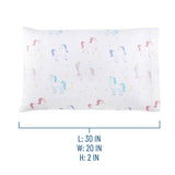 Unicorn 100% Cotton Flannel Pillowcase - Standard