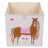 Horses 13" Storage Cube