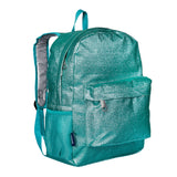 Blue Glitter 16 inch Backpack