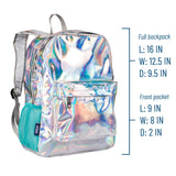 Holographic 16 inch Backpack
