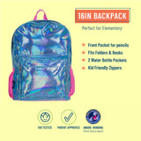 Mermaid Scales 16 Inch Backpack