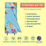 Mermaids Microfiber Kids Nap Mat