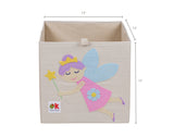 Fairy Princess 13" Storage Cube