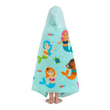Mermaids Hooded Beach Towel