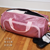Pink Glitter Dance Bag