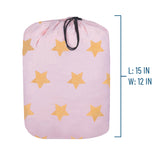 Pink and Gold Stars Original Sleeping Bag