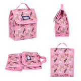 Horses in Pink Lunch Bag