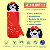 Wild Bunch Dalmatian Plush Nap Mat