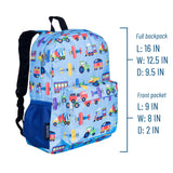 Trains, Planes & Trucks 16 Inch Backpack