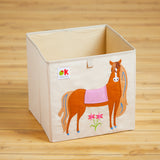 Horses 13" Storage Cube