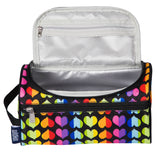 Rainbow Hearts Toiletry Bag