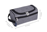 Gray Tweed Toiletry Bag