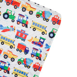 Trains, Planes & Trucks Plush Throw Blanket