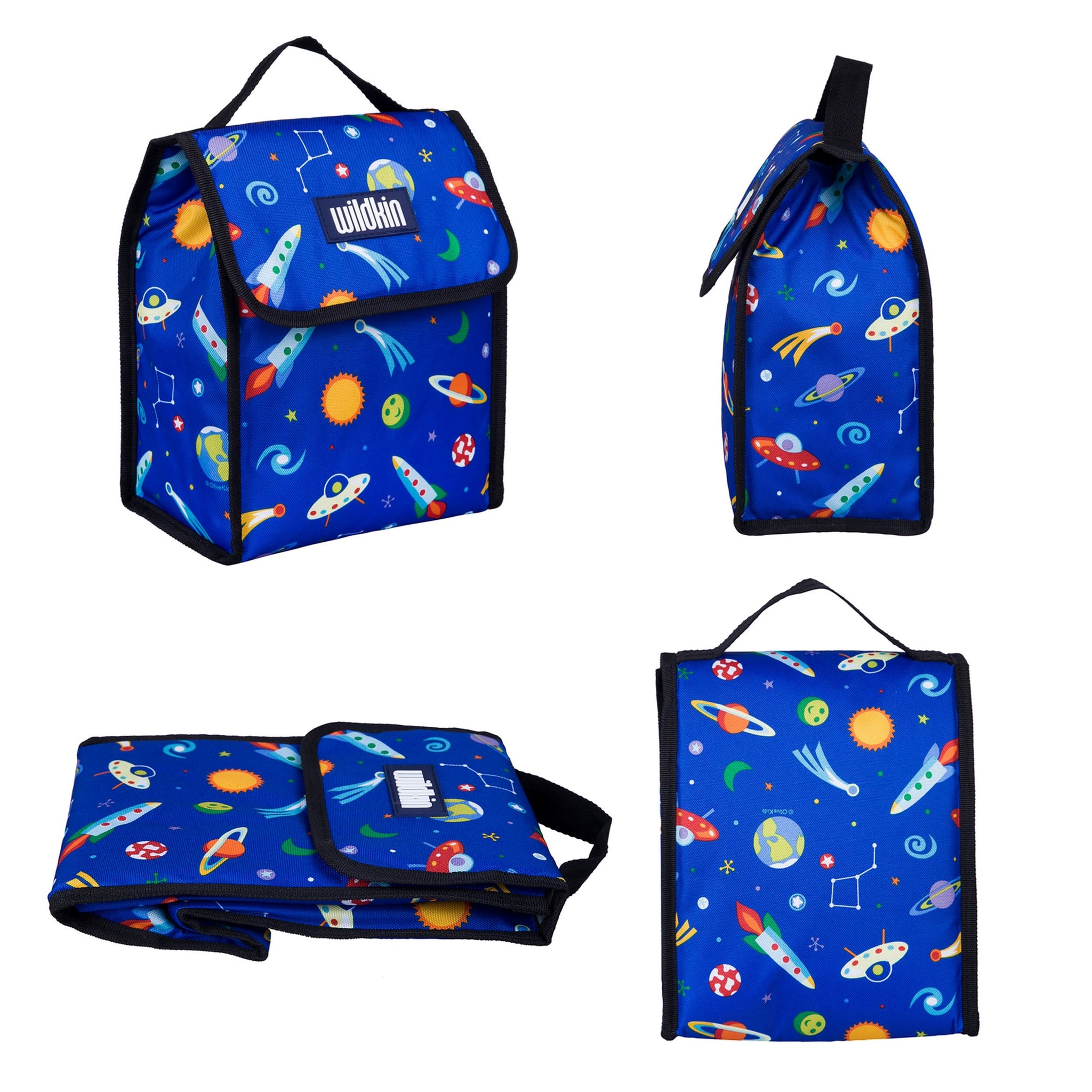 Wildkin Olive Kids Out of This World Lunch Box, Blue