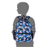 Blue Camo 17 Inch Backpack