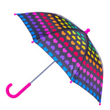 Rainbow Hearts Umbrella