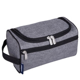 Gray Tweed Toiletry Bag