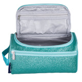 Blue Glitter Toiletry Bag