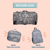 Digital Camo Weekender Duffel Bag