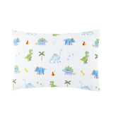 Dinosaur Land  100% Cotton Hypoallergenic Pillowcase - Toddler