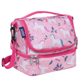 Magical Unicorns Two Compartment Lunch Bag