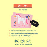Magical Unicorns Bag Tags (2 pk)