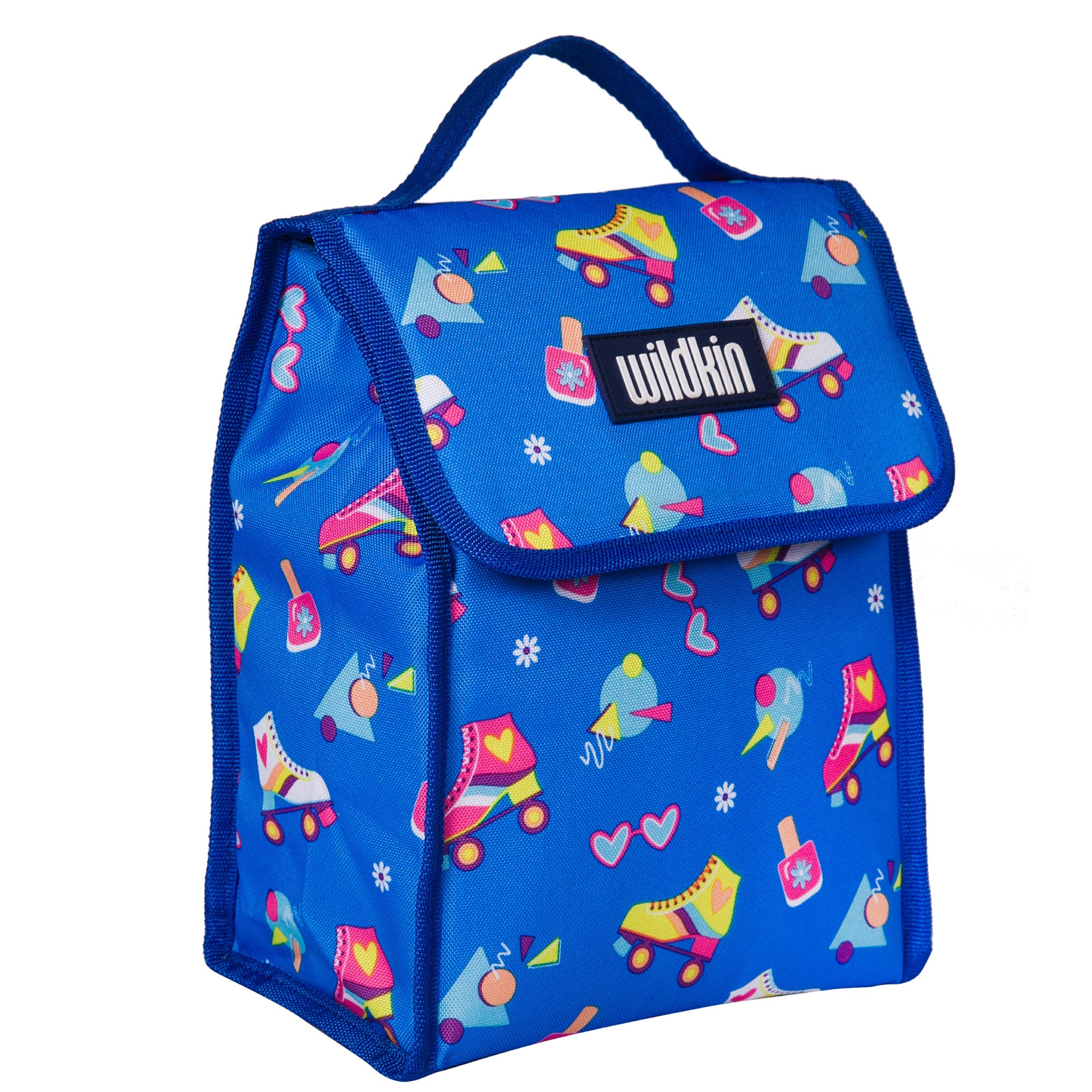 Wildkin Kids Insulated Lunch Box for Boy and Girls, BPA Free (Rad Roller  Skates)