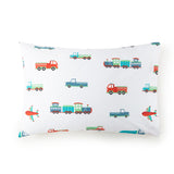 Transportation 100% Cotton Pillowcase - Standard