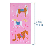 Horses 100% Cotton Beach Towel