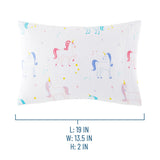 Unicorn 100% Cotton Flannel Pillowcase - Toddler