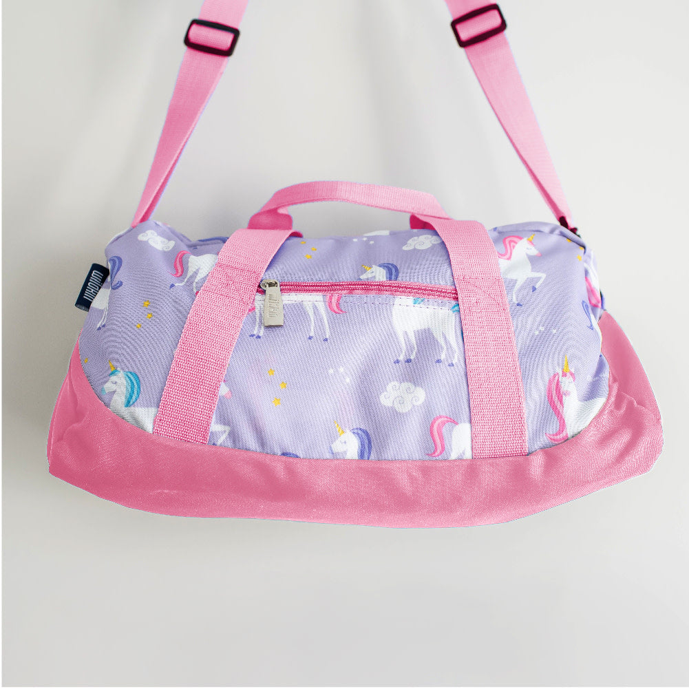 Unicorn Skate Party Duffle Bag by Lathe and Quill