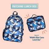 Blue Camo 15 Inch Backpack